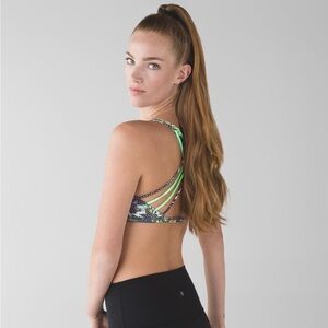 Lululemon Free To Be *Wild- Strappy Sports Bra- Size 8